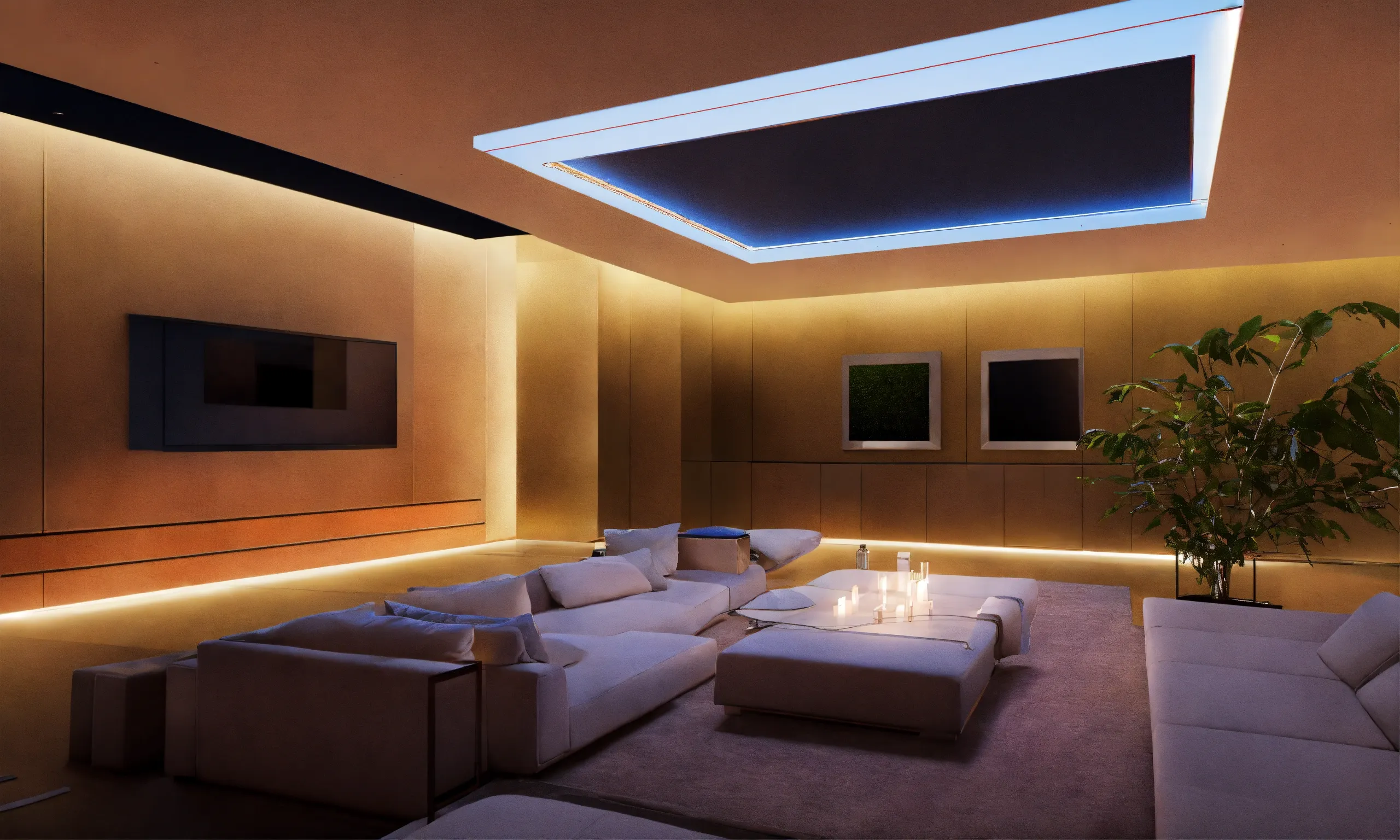 Living room acoustic treatment